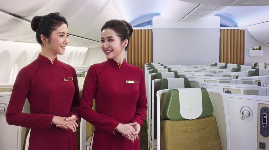 Bên trong máy bay Boeing 787-9 mới của Vietnam Airlines